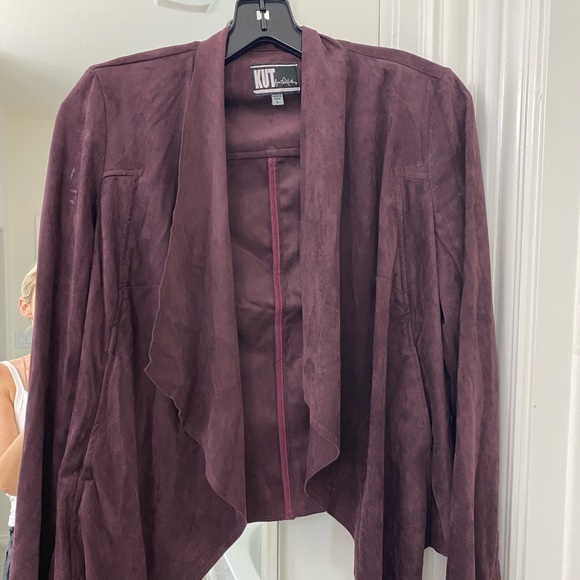 Dark Plum Jacket - Picture 2 of 2